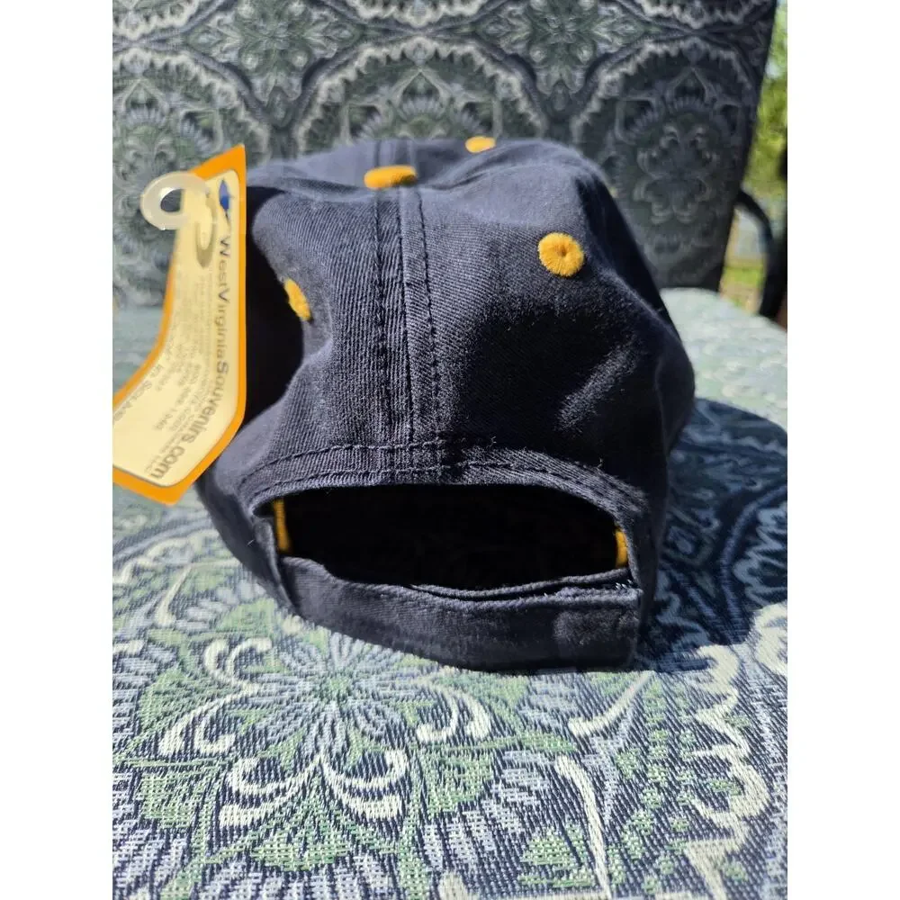 Vintage West Virginia Mountaineers Hat Joe T's Sportswear The Game Split...